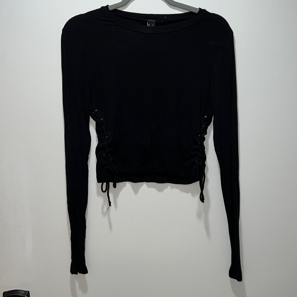 Long Sleeve Crop Top